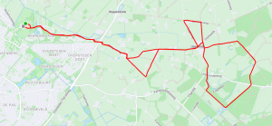 15 km wedstrijdparcours 2025