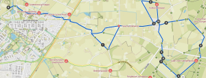 15km wedstrijdparcours 2025