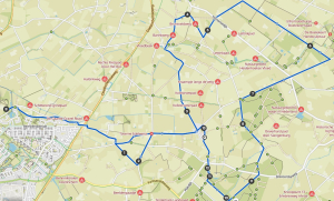 21.1 km wedstrijdparcours 2025 halve doetinchem